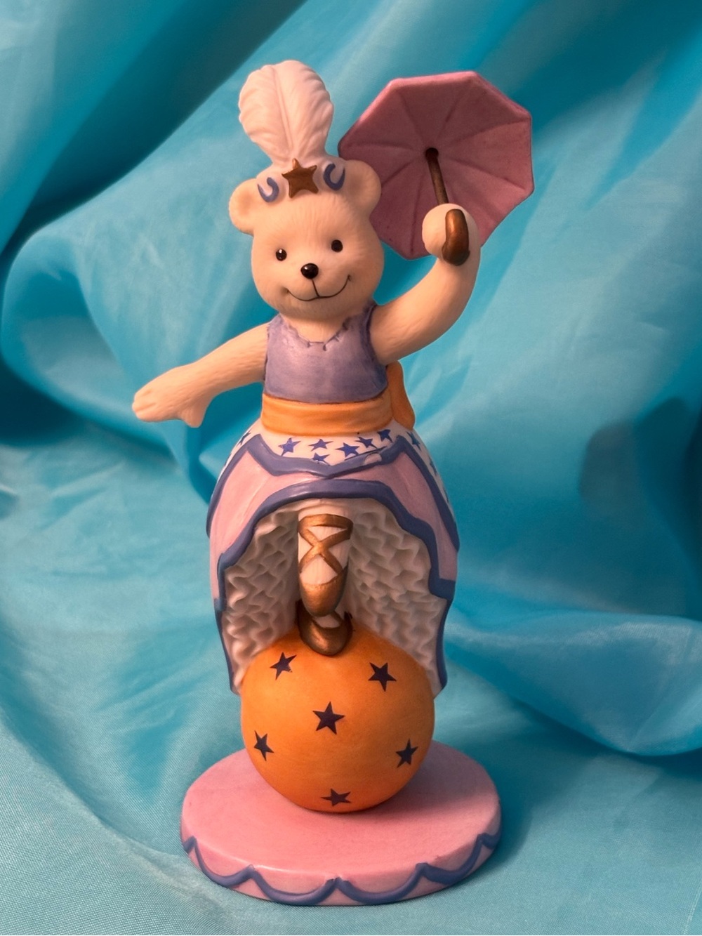 Vintage Avon Magnificent Circus Bears – “Bettina the Ballerina” Figurine (1993)